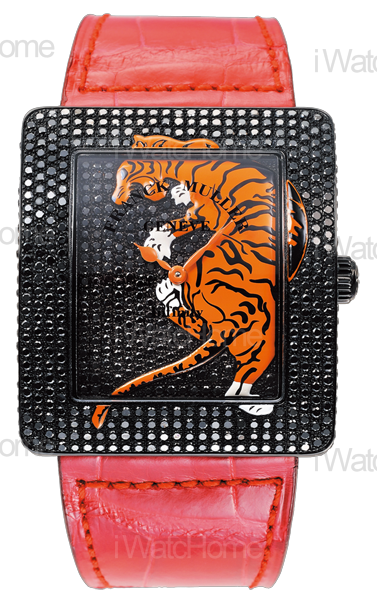 FRANCK MULLER Infinity Reka Tiger黑鑽腕錶